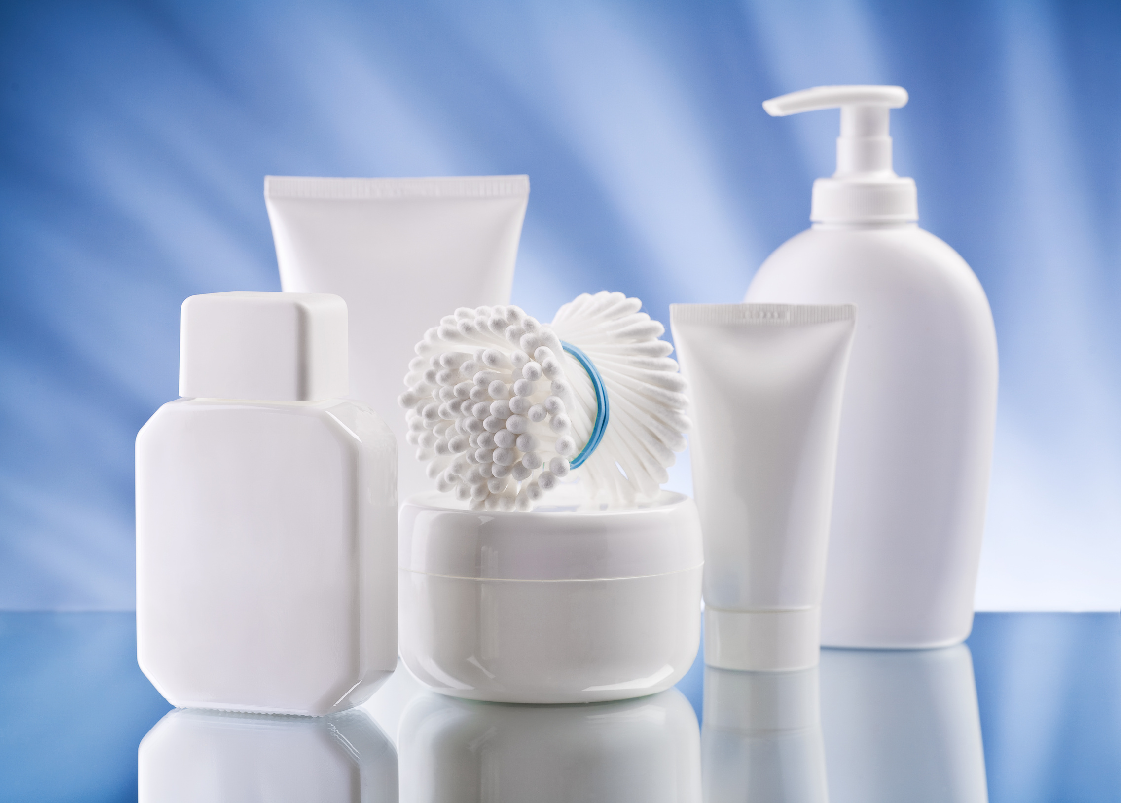 smal set of skincare items